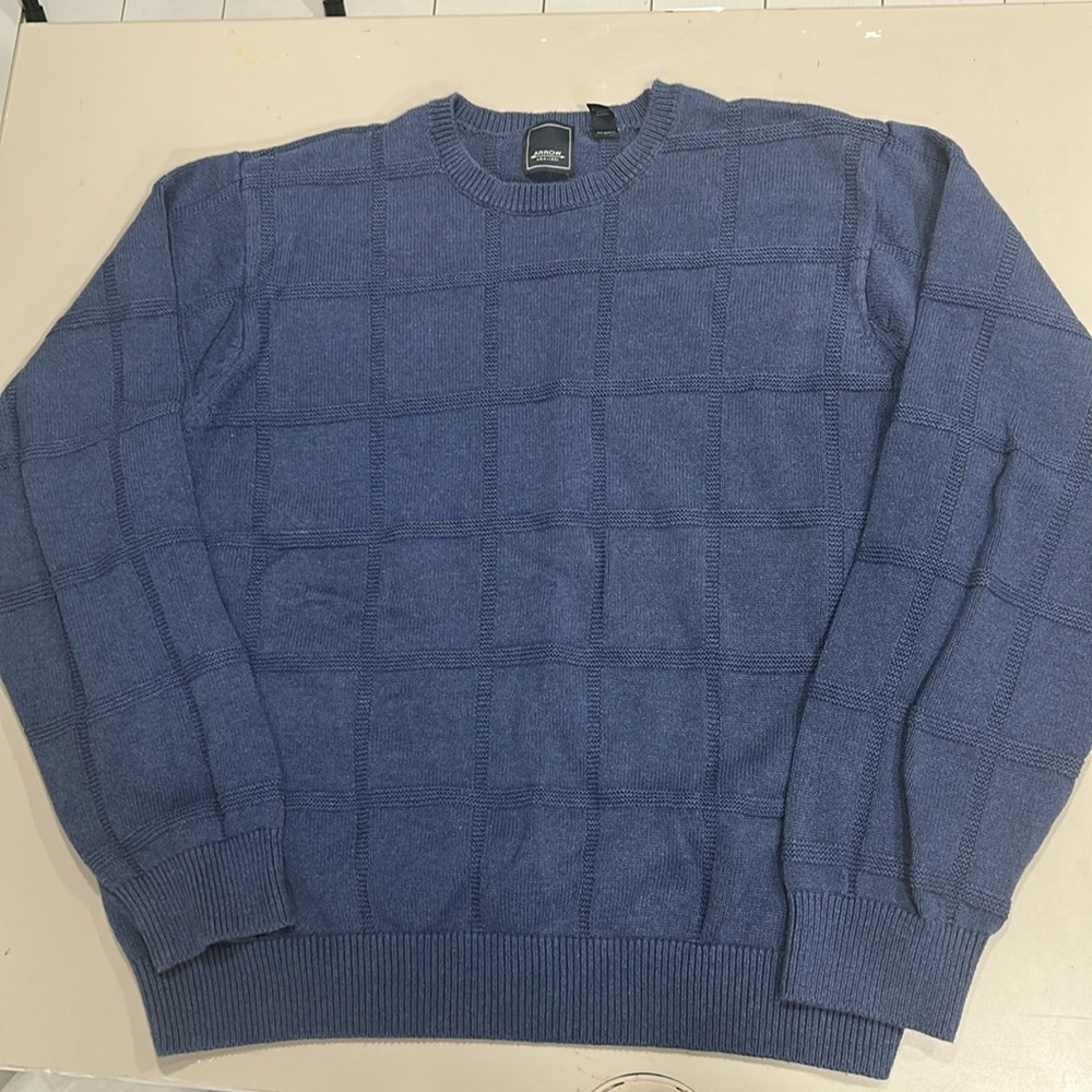 Arrow Sweater Blue Crewneck in Size‎ XXL